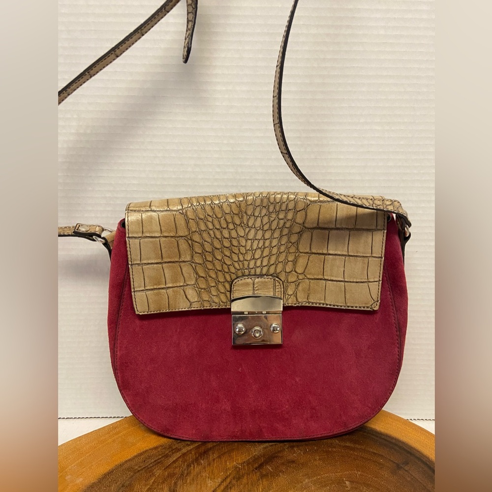 Claudia Firenze Saddle Bag Crossbody Bag